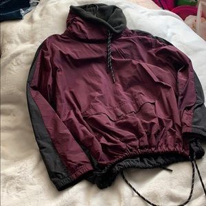 Victoria Secret Maroon and black sweater